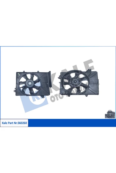 KALE FAN MOTORU DAVLUMBAZLI ( HYUNDAI GETZ 1.4I 05-10 -(12V) ürün görseli 1