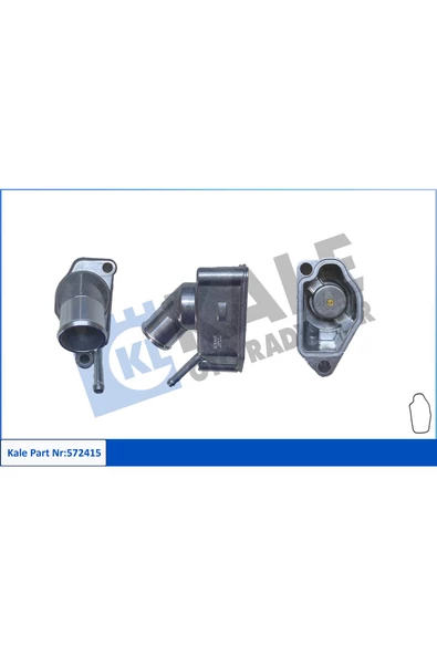 KALE TERMOSTAT 92 C ( OPEL   ASTRA F / G / H VECTRA A / B 2.0 16V ) ürün görseli 1
