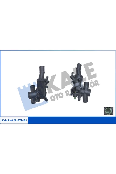 KALE TERMOSTAT KOMPLE 83 °C  FIAT  SCUDO ULYSSE 2.0D   2.0TDCI C-MAX FOCUS II KUGA I MONDEO IV ürün görseli 1