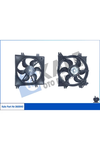 KALE FAN MOTORU DAVLUMBAZLI ( HYUNDAI ACCENT II 1.3 1.5 1.6 1.5CRDI 00-05-(12V) ürün görseli 1