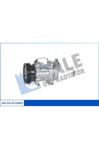 KALE KLIMA KOMPRESORU   RENAULT  CLIO II 1.4-1.6 16V-1.5 DCI 01= KANGOO 1.4-1.6 16V-1.5 DCI 97= 6PK - ürün görseli 1