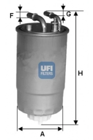 UFI Yakıt Filtresi Corsa D 1.3 Cdtı 06- Oe ürün görseli 1