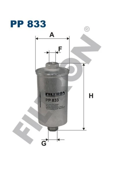 Filtron YAKIT FILTRESI (FIAT ürün görseli 1