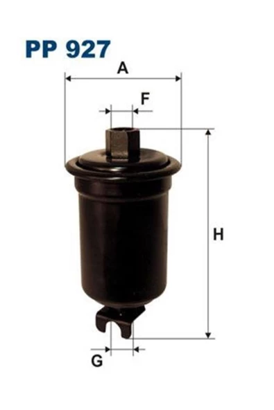 Filtron Pp927 Benzin Filtresi ( Mitsubishi Colt 94-96 Galant 92-96 Camry 96-01) 2330079185 (WE962976) ürün görseli 1