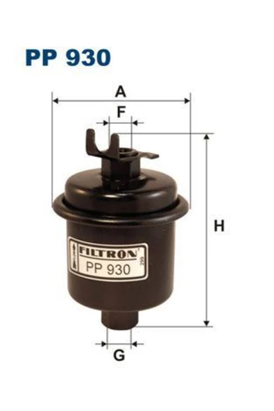Filtron FILTRE BENZIN-(HONDA  ACCORD 90/10/CIVIC 96/00/CRV 97/06/HRV 99/10/ROVER-400 95/00 ) ürün görseli 1