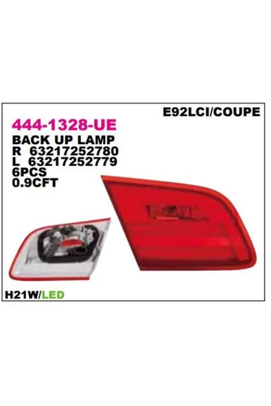Depo STOP ( BMW E92 LCI IC SOL )Uyumlu ürün görseli 1