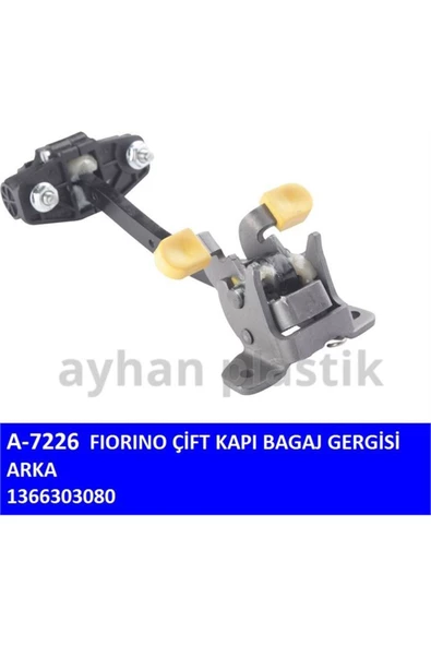 AYHAN PLASTİK CIFT KAPI BAGAJ GERGISI ARKA ( FIAT  FIORINO ) ürün görseli 1