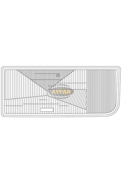 AYFAR Far Camı Mercedes Actros/axor 1996-2004 Sağ ürün görseli 1