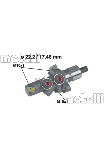 METELLI ANA MERKEZ MERCEDES W201 W202 ürün görseli 1