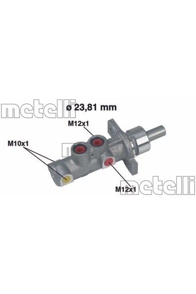 METELLI ANA MERKEZ ABS SIZ (PEUGEOT  PARTNER / CITROEN  BERLINGO 1,9D) ürün görseli 1