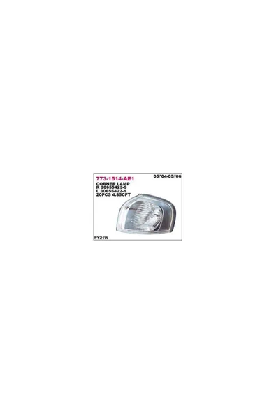 Depo 30655422 Sol Sınyal Volvo (s80) (04-06) Dpo-773-1514l-ae1-mar ürün görseli 1