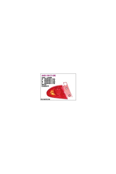 Depo 1p0945112d Stop Lambası Sag Seat Leon 04-09 Dpo-445-1917r-ue-mar ürün görseli 1