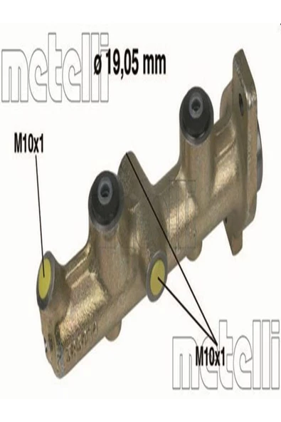 METELLI 05-0036 Ana Merkez (FİAT: M131 / RENAULT: R12) 85002875 (WA218459) ürün görseli 1
