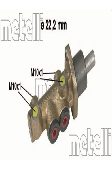 METELLI 05-0278 Ana Merkez Abs Siz (FİAT: PALİO WEEKEND 1.2 1.6 16V) 71739591 (WK648829) ürün görseli 1