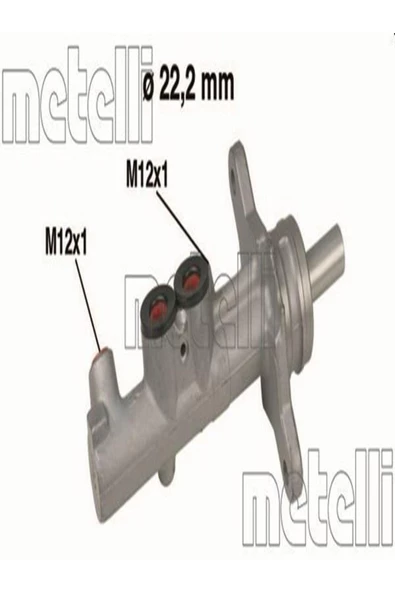 METELLI 05-0535 Fren Ana Merkez 1k1614019b Wf743419 ürün görseli 1