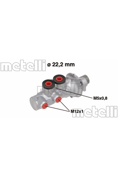 METELLI FREN ANA MERKEZI 207 / C3 1.4-1.4 16V-1.4HDI-1.6 16V-1.6 HDI 22.20MM 06/ ürün görseli 1