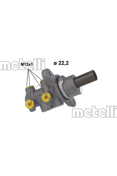 METELLI FREN ANA MERKEZ ABSSIZ KANGOO III ürün görseli 1
