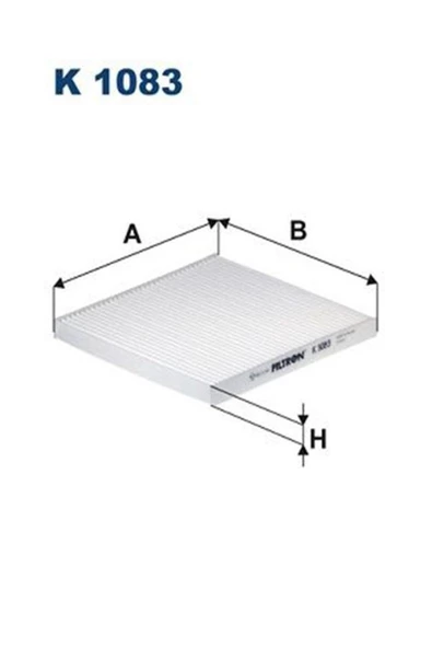 Filtron K1083 Filtre Polen-(toyota: Yaris 99-05 1.3/camry 01-/landcruiser 01- ) (WA298734) ürün görseli 1