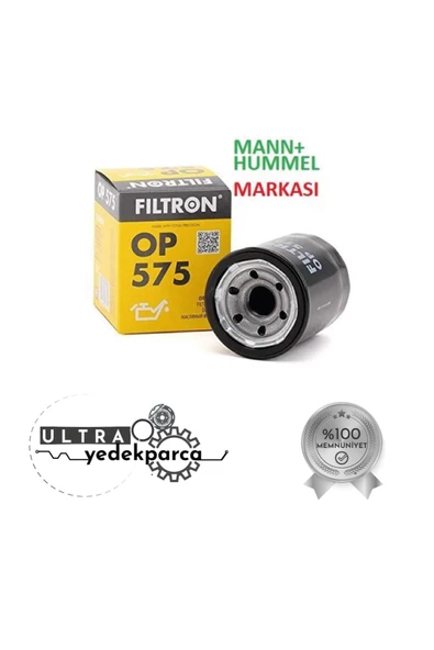 Filtron Yağ Filtresi Mercedes 8 W114 72-76, 123 Sedan W123 76-85, Coupe W111 69-71, S Serisi W116 72-80 ürün görseli 1