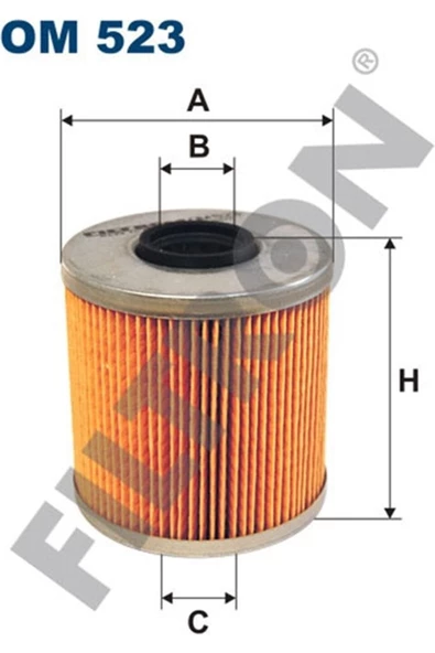 Filtron Yag Fıltresı Bmw 316i-318i-518i Om523 Oem Om523 Uyumlu ürün görseli 1