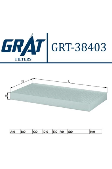 GRAT KABIN FILTRESI - KIA  SORENTO 06 ürün görseli 1