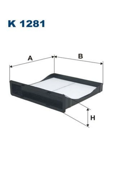 Filtron KABIN FILTRESI ( SUBARU FORESTER 10/ /SUBARU XV 12/ /  IMPREZA 07/ / LEVORG 12/ / TOYOTA AVENSIS 97/ ürün görseli 1