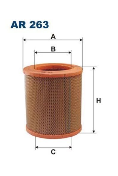 Filtron HAVA FILTRESI KISA ( PEUGEOT   BOXER/CITROEN  JUMPER 2.5D 94-02) ürün görseli 1