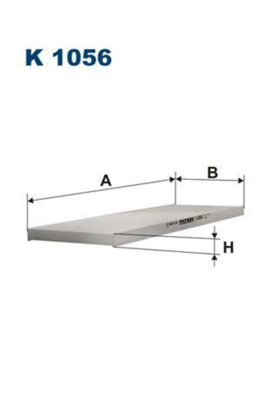 Filtron FILTRE KABIN (FIAT  DUCATO/PEUGEOT  BOXER/CITROEN  JUMPER 02-) ürün görseli 1