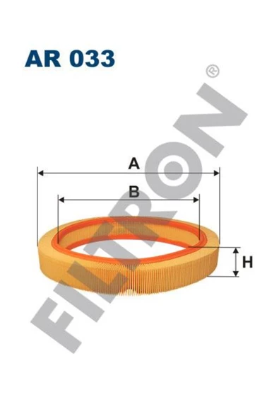 Filtron HAVA FILTRESI ( MERCEDES M102 190 W201 E 2.0 ) ürün görseli 1