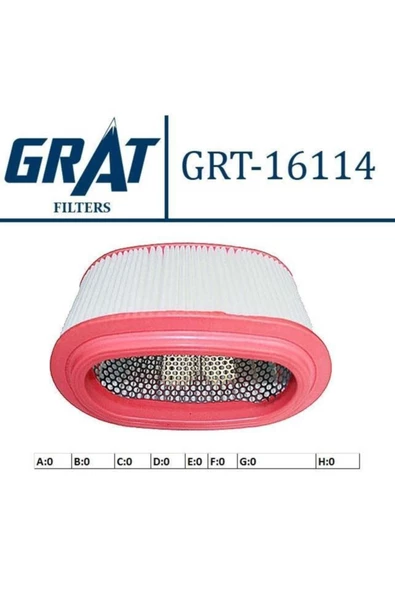 GRAT Hava Fıltre (hyundaı: H100 Kamyonet 04-11 ) ürün görseli 1