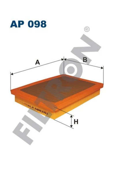 Filtron HAVA FILTRESI (FIAT ürün görseli 1