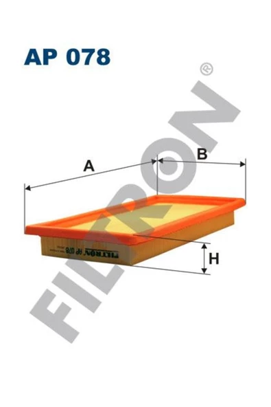 Filtron HAVA FILTRESI (FIAT ürün görseli 1