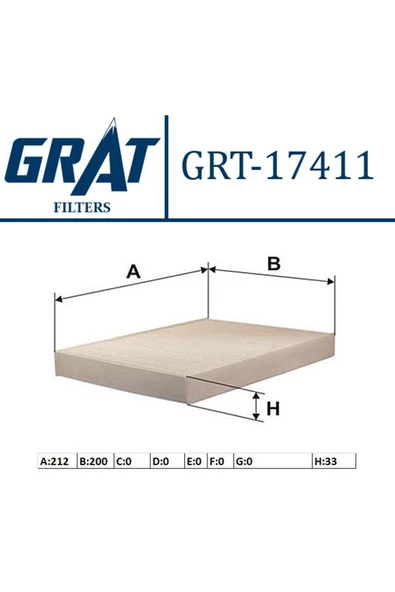 GRAT KABIN FILTRESI ( FORD   TRANSIT V347 06-14 ) ürün görseli 1