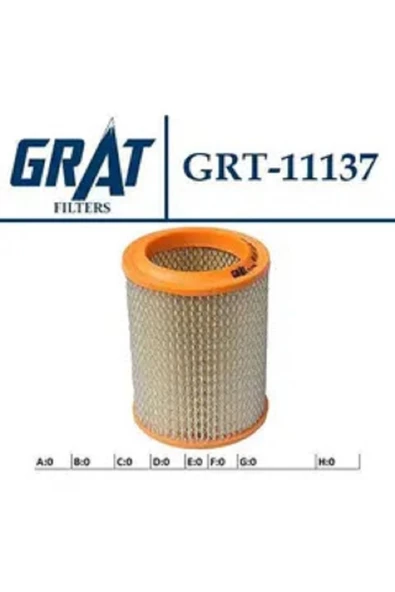 GRAT Renault-12 Hava Filtresi/grt-11137 ürün görseli 1