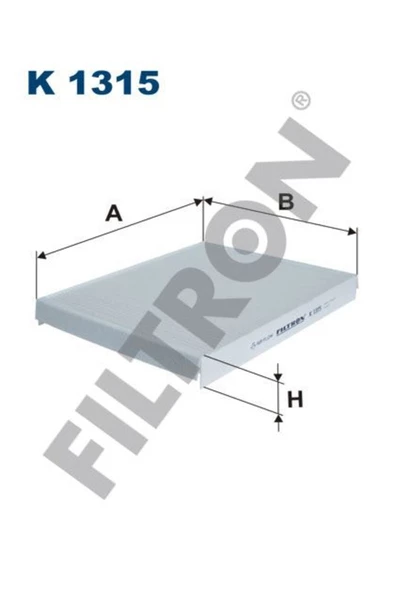 Filtron KABIN FILTRESI (HYUNDAI   SANTA FE 06-12) ürün görseli 1