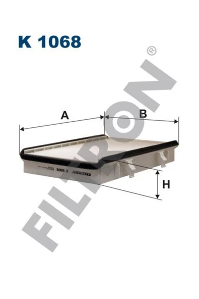 Filtron KABIN FILTRESI (VW ürün görseli 1