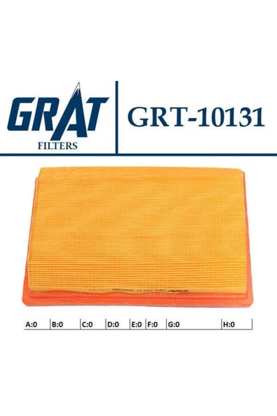 GRAT 10131 Hava Filtresi Egea 16- 1.6 Mjtd ürün görseli 1