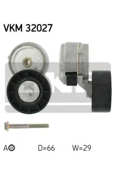 SKF V KAYIS GERGI RULMANI KUTUKLU - ( FIAT  DOBLO 1.9 JTD 01-/ MAREA-BRAVA-BRAVO 1.9 ) ürün görseli 1