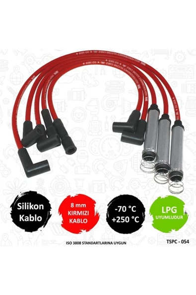TORK PERFORMANS SILIKON BUJI KABLOSU ( OPEL   VECTRA A 1.6 8V 16V 88-93/ ASTRA F ) ürün görseli 1