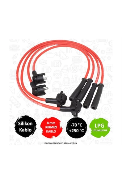 TORK PERFORMANS SILIKON BUJI KABLOSU [ FORD - ESCORT IV-V-VI 1.3 86-95 ] ürün görseli 1