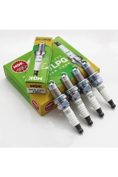 parcafix Ngk-7987 Bkr-gas Bujı Lpg'li Araçlar için Takım 4 Adet ürün görseli 1
