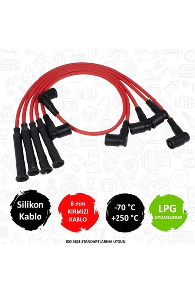 TORK BUJİ KABLOSU ( BMW   315 E21 / 315 316 E30 1.6 / 316 E30 1.8 8V 81-88) ürün görseli 1