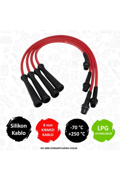 TORK 7700866923 - Renault Megane 1.6 K7m - Performans Buji Kablosu ürün görseli 1