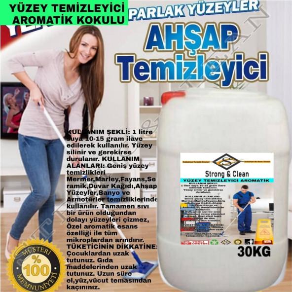 Yüzey Temizleyici Aromatik Kokulu 30KG ürün görseli 1