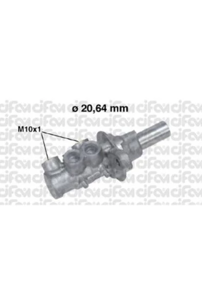 METELLI ANA MERKEZ ARKA ( PEUGEOT   107 1,4 HDI DV4D 2005- / CITROEN   C1 1,4 HDI ) ürün görseli 1