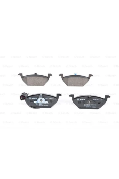 Bosch ON FREN BALATASI-KABLOLU-  (VW GOLF 98-06  POLO 02-05  AUDI A3 97-03  SEAT LEON 00-06  SKODA OCTAVIA ürün görseli 1