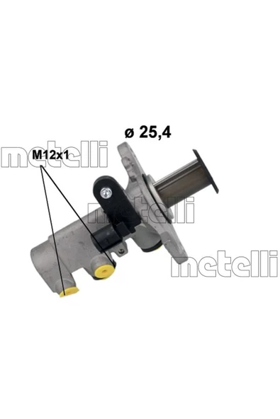 METELLI FREN ANA MERKEZ VW GOLF PASSAT AUDI A3 SEAT LEON SKODA OCTAVIA ürün görseli 1