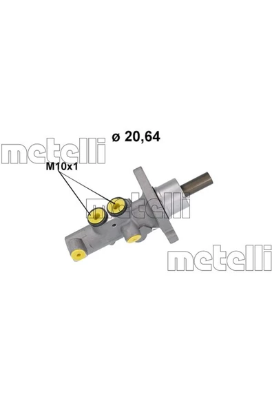 METELLI FREN ANA MERKEZI SYMBOL II SANDERO II STEPWAY II ürün görseli 1