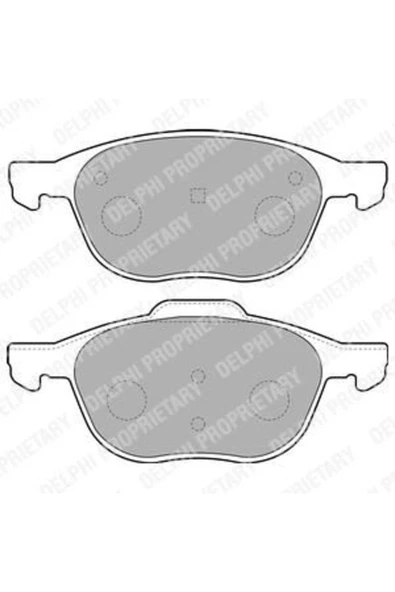 DELPHİ ÖN FREN DİSK BALATA ( FORD   FOCUS CMAX 04-15 ) ( MAZDA3 03/10 ) (VOLVO S40-V50-C30-C70) (04-13)  (1 ürün görseli 1