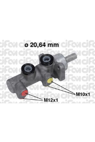 METELLI ANA MERKEZ ABS SIZ (DACIA  LOGAN 1,4-1,6-1,5DCI 05-) ürün görseli 1